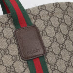Gucci GG Tender Medium Tote Bag 763287 Dark Coffee